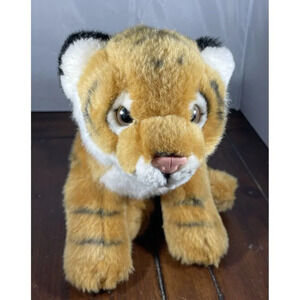 Miyoni by Aurora ? Bengal Tiger Cub Plush Stuffed Animal Toy 8” Tag‎ Missing